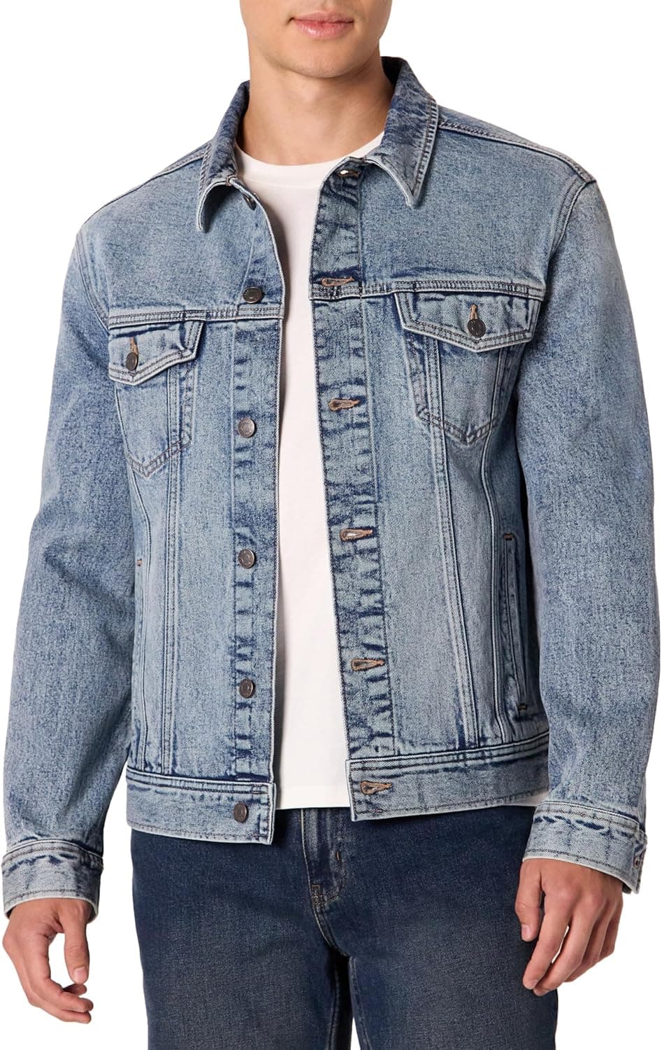 Amazon Essentials Classic Denim Jacket - Regular Fit - Image 1