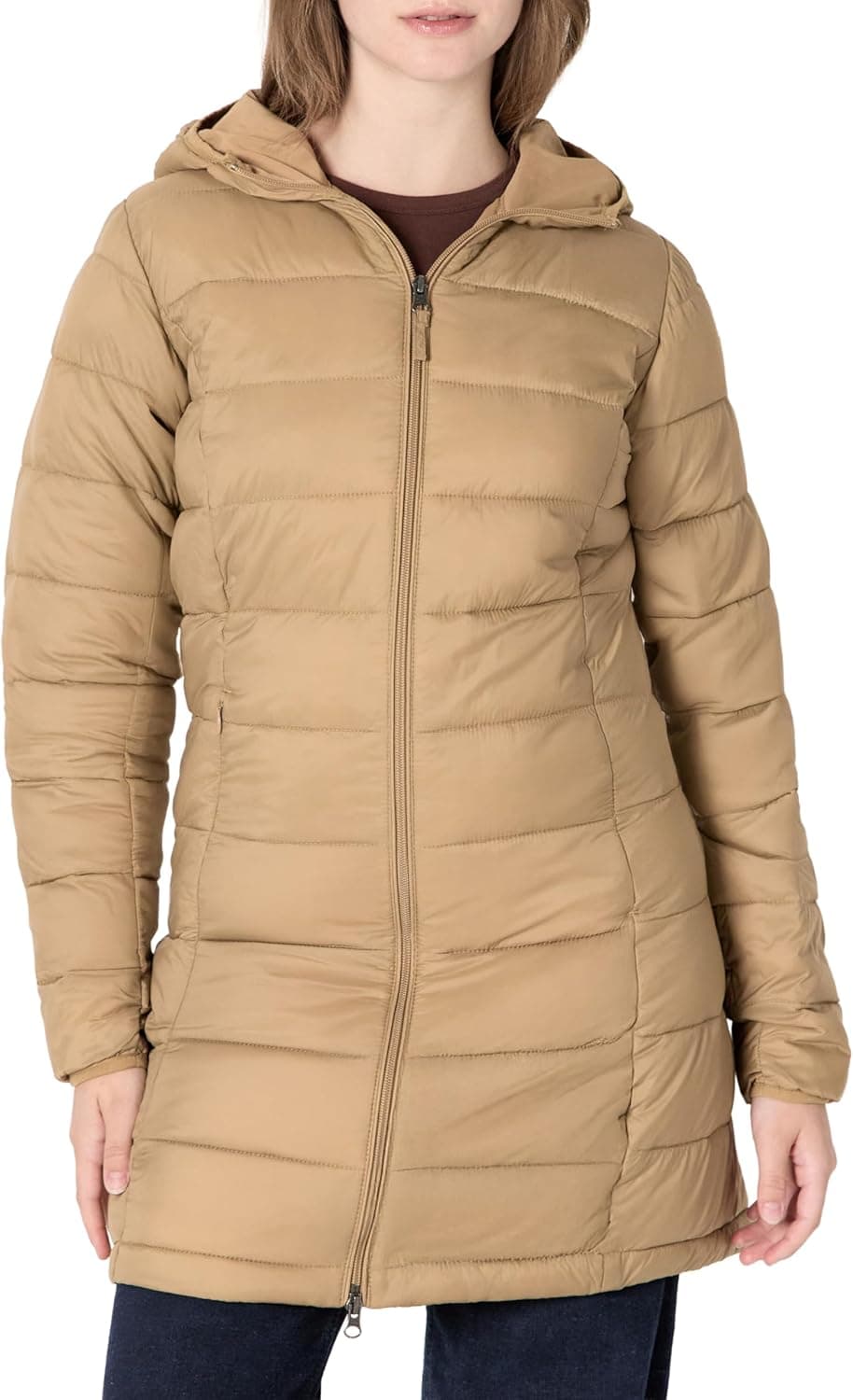 Amazon Essentials Packable Hooded Puffer Coat - Women's - Image 1