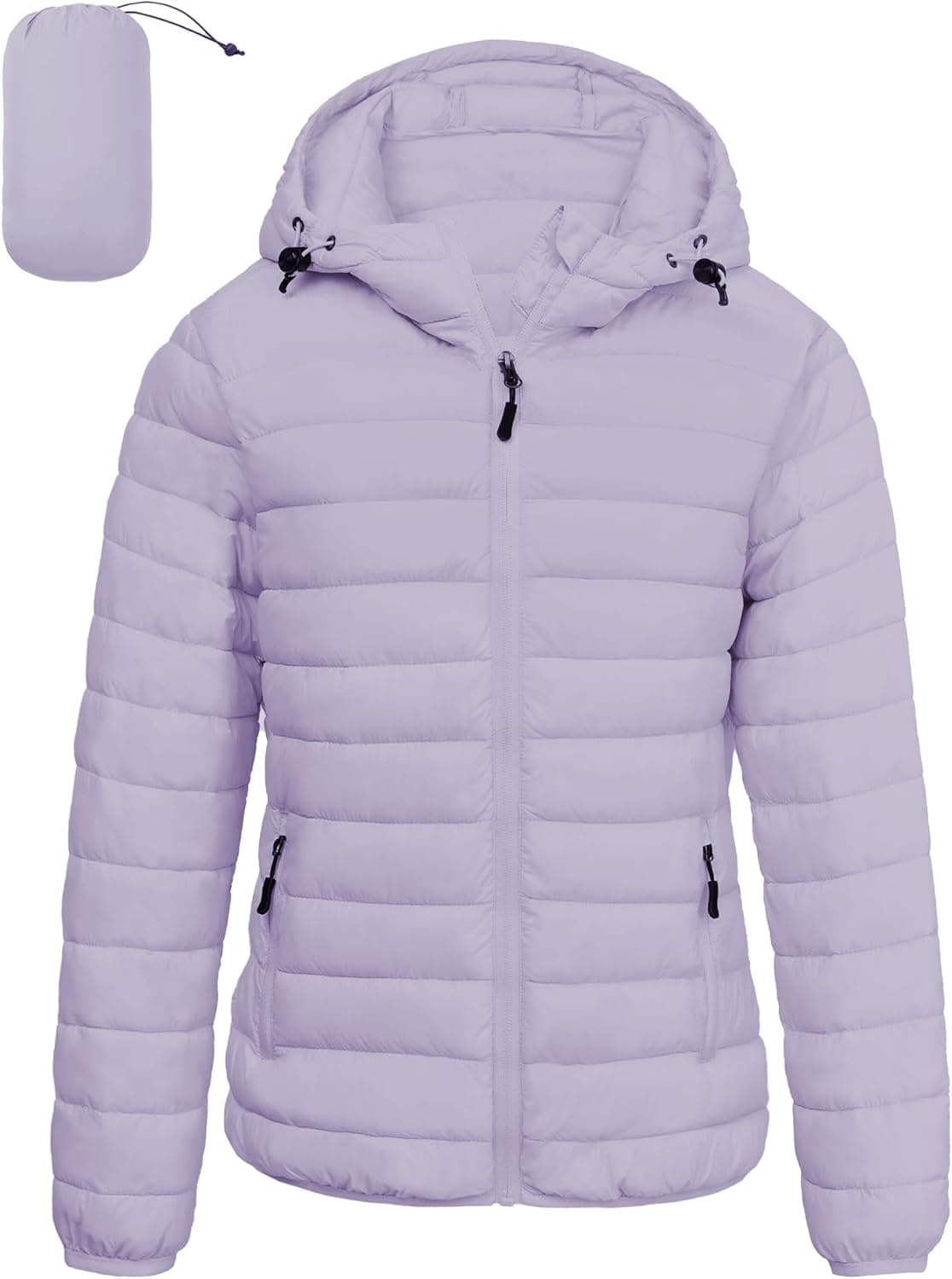 LZACTOIN-X Packable Quilted Puffer Jacket - Lightweight Winter Coat - Image 1